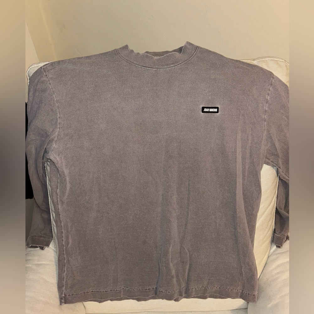 Joah Brown classic oversized long sleeve tee